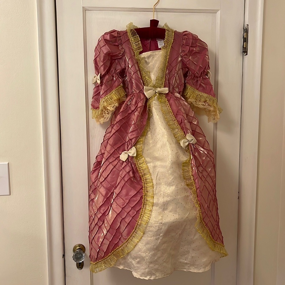 Beautiful Princess Gown with Hope Skirt, Child Size 5/6 by Great Pretenders